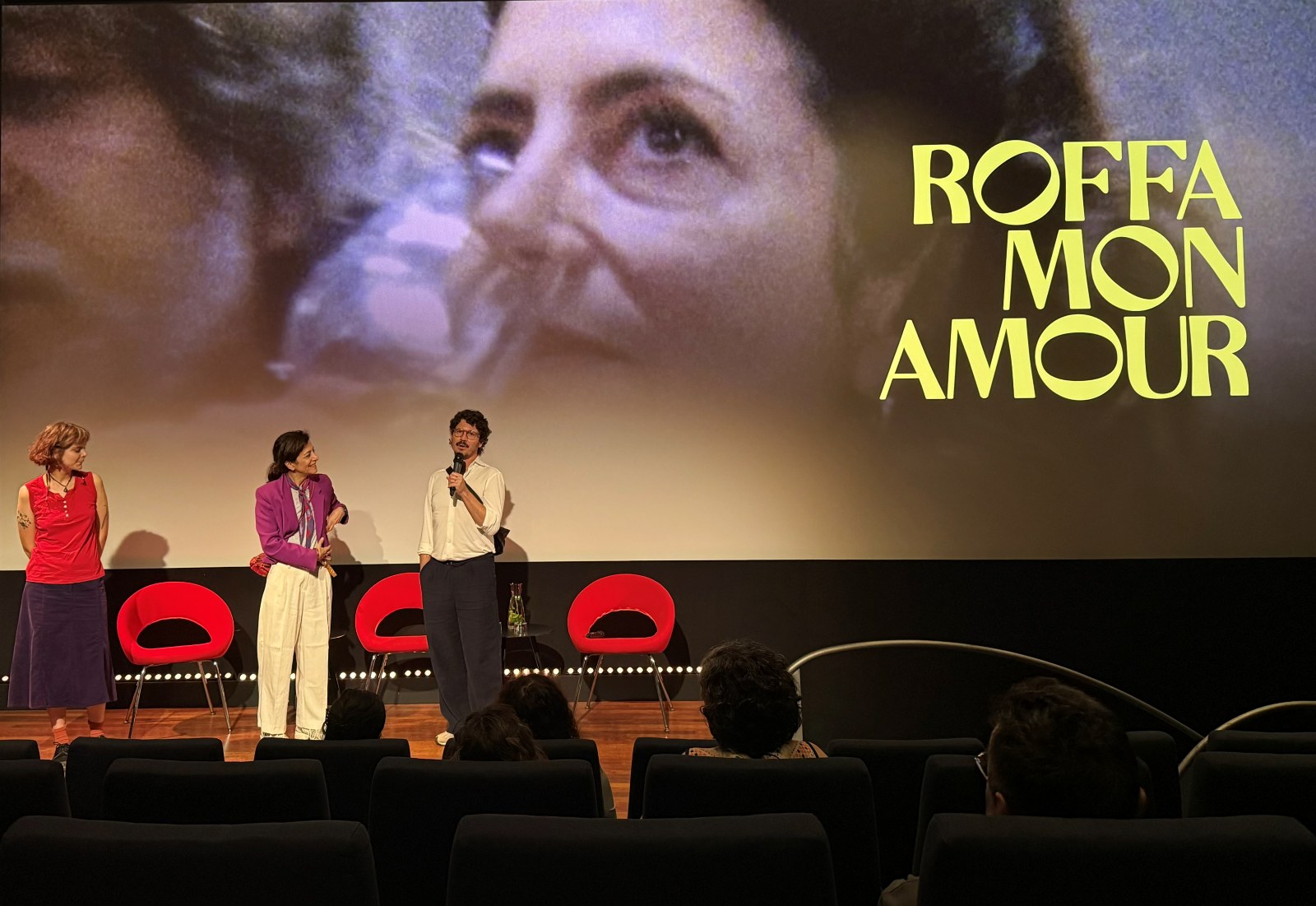 Isabel premiere presentation at the Roffa Mon Amour film festival in Rotterdam